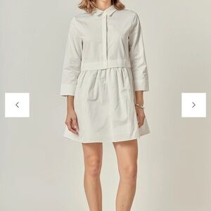 English Factory White Mini Dress